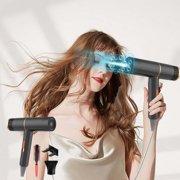 Estbridge New Arrivals Electric Hair Dryer  Diffuser Hair Dryer 3 Speed  3 Heat Setting  Low Noise Home Hair Dryer Hot Wind Comb Hair Salon Blowing Comb High-Power Temperature Control Ele