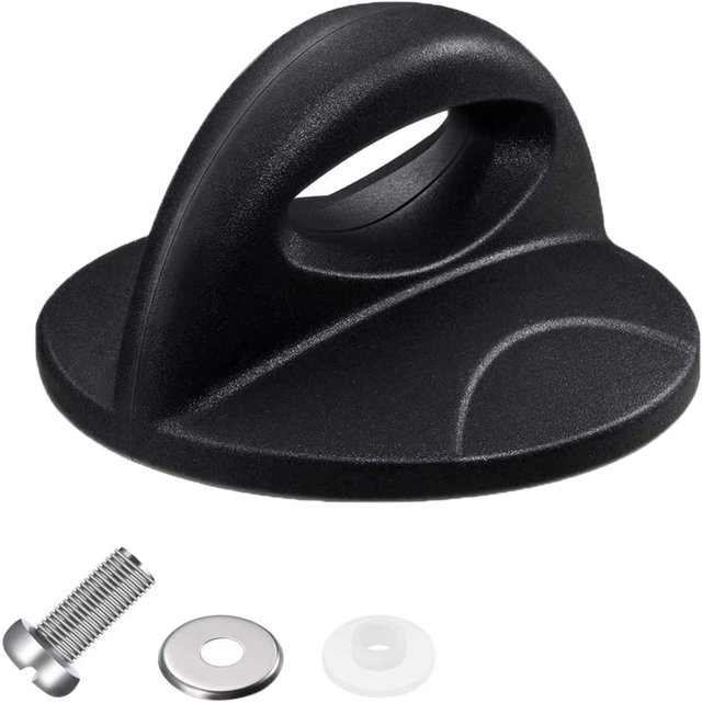 HLONK Universal Pot Lid Replacement Knob for rival crockpot Replacement Parts Pan Lid Handle Replacement Compatible with Kitchen Cookware Casserole Glass Saucepan (1 Pack)