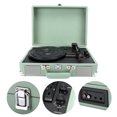 thumbnail image 4 of Lecteur de Disques Vinyle Bluetoothphonographe Portable Phonographe Portable 5.0 Tourne-Disque 33/45/78 RPM Lecteur de Disques Vinyle 100-240VUS, 4 of 8