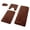 B-Coffee, variant on Dvkptbk Pink Bathroom Rugs Bath Mat Set 4 Pieces, Memory Foam Bath Mats for Bathroom, Non Slip Extra Soft Absorbent Bath Rugs, Machine Washable & Dry Toilet Shower Mat Bathroom Set