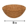 thumbnail image 2 of 3PCS Hanging Basket Liners Coconut Liners for Planters Coconut Planter Liners Coconut Fiber Planter Liner Planter Liners Coconut Basket Liners Hanging Basket Coconut Fiber Planter Insert Liner, 2 of 5