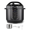 thumbnail image 1 of Midea 12-In-1 Electric Pressure Cooker 8 Quarts 12 Presets Multi-Functional Programmable Slow Cooker Rice Cooker Steamer Saut? Pan Yogurt Maker And More Stainless Steel, 1 of 5