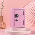 thumbnail image 3 of CHUANK Kids Bank Locker Safe With Key And Single Digit Lock  Metal Money Safe  Mini Password Cash Paper Money Savings Box Gift For Kids Boys And Girls, 3 of 7