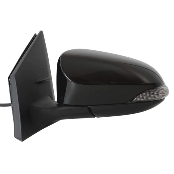 Spieg TO1320295 Driver Side Mirror for 2014-2019 Toyota Corolla | Left Side View Mirror Assembly with Power Adjustment Heated Glass Manual Folding with Turn Signal Light | Paint to Match 7 Pins