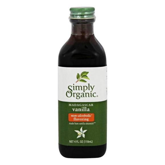 Simply Organic - Madagascar Vanilla Non-Alcoholic Flavoring - 4 fl. oz.