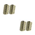 thumbnail image 3 of Thinsony Golf Head Covers PU Portable Protector Travel Athlete Golf for Training Green Small 10 Pcs 2Set, 3 of 6