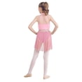 thumbnail image 2 of Yartina Robe de Danse Ballet Sans Manches pour Filles, Robe Justaucorps Moderne Contemporaine Rose Foncé 10, 2 of 7