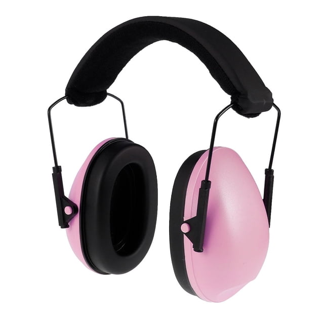YOPTOP Écouteurs pour Enfants Roses, Écouteurs Circum-Auriculaires avec Micro – Coussinets Antibruit et Design Mignon pour Filles, Rose