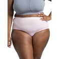 thumbnail image 4 of WOMENS PLUS FIT FOR ME BREATHABLE MICRO-MESH BRIEF PANTY, 6 PACK, 9, ASSORTED, 4 of 11
