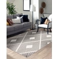 thumbnail image 1 of ECARPET Jute Style Area Rug for Bedroom, Living Room, Dining Room Ophelia Collection, 1 of 9