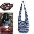 thumbnail image 4 of KLKCMS Hobo Purses Shoulder Bag Macrame Bag Blue A-Blue, 4 of 9
