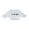 thumbnail image 4 of PRETXORVE Cute Key Pouch Template Set Key Stencil Chalk Marker Wallet Acrylic Clear Quilting Stencil Sewing For Template Sewing DIY, 4 of 4