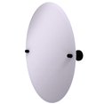 thumbnail image 1 of Miroir Inclinable Ovale Sans Cadre avec Bord Biseauté - TA-91-BKM, 1 of 1