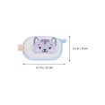 thumbnail image 2 of 3Pcs Baby Bath Sponge Cartoon Ultra Cotton Absorbent Sponge for Toddler, 2 of 7