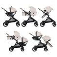 thumbnail image 2 of Evenflo Pivot Xpand Travel System w/LiteMax NXT Rotational Infant Car Seat (Infant Rear Facing Car Seat 3-22 lbs - Stroller 0-5 Years), 2 of 9