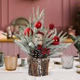 thumbnail image 2 of simhoa Tabletop Christmas Tree Art Crafts Christmas Gift for Living Room Shelf Slice, 2 of 6