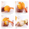 thumbnail image 3 of Orange Peelers Humanized Design Curved Handle Fruit Tools Kitchen Gadget, 3 of 6