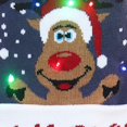thumbnail image 2 of MesaSe Christmas Decor Knitted Christmas Hat Cartoon Pattern Light Flashing Cap LED New Year  Gifts, 2 of 4
