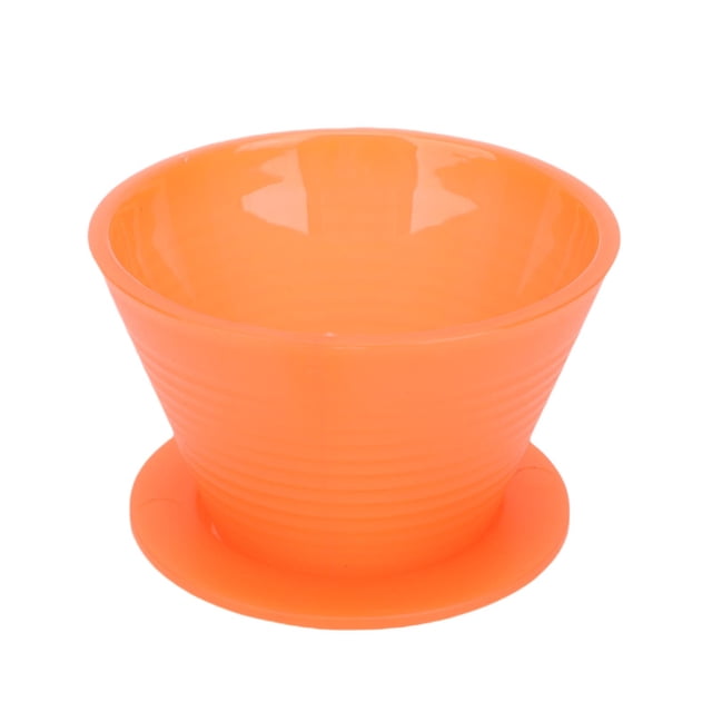 Pour Over Coffee Maker, Food Grade Flat Bottom Slow Filter Cone Single Cup Coffee Filter for Home Restaurant Camping
