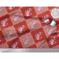 thumbnail image 2 of Soimoi Georgette Viscose Fabric Leaves, & Rose Floral Decor Fabric Printed Yard 42 Inch Wide, 2 of 3