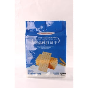 Cheese View Crackers de soude au sel de mer