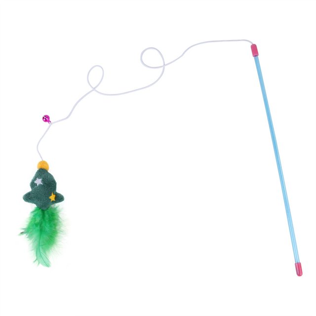 TopLLC Christmas Toys Set Toy Teaser Wand - Christmas Stocking Gift