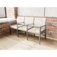 thumbnail image 5 of Pemberly Row Waiting Reception 3 Seat Tandem Seating Wood Frame in Brown, 5 of 5