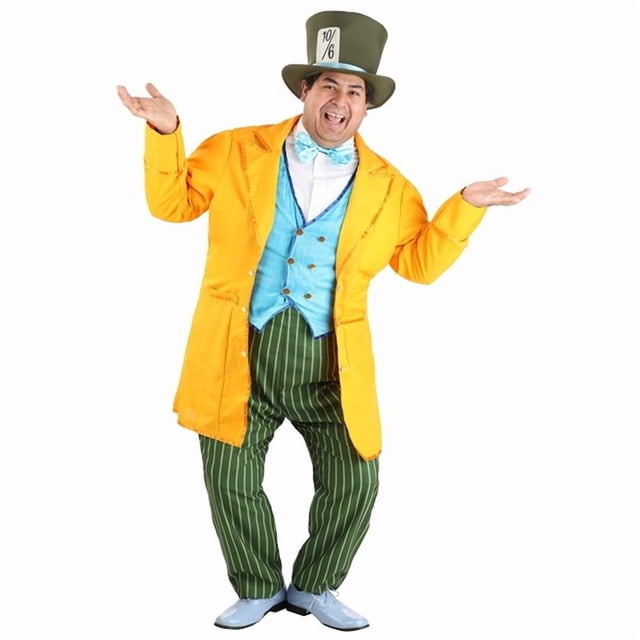 Déguisement Classique Mad Hatter pour Homme Grande Taille