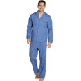 thumbnail image 2 of Hanes Pyjama Tissé pour Hommes, TG, Bleu Moyen, 2 of 2