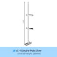 thumbnail image 1 of VC-4 VC-5 Graphics Card Bracket Aluminum Alloy Adjustable GPU Video Card Holder Support ITX/ATX Desktop PC Case Accessory VC-4-D-SR, 1 of 6