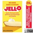 thumbnail image 1 of Jell-O No Bake Real Cheesecake Dessert Kit with Filling Mix and Crust Mix, 314 g Box, 1 of 15
