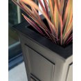 thumbnail image 4 of Veradek Brixton Tall 28" Planter 2 Pack Black, 4 of 10