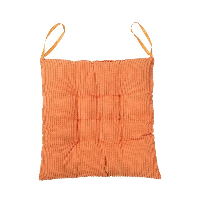 Honganda Square Seat Cushion, Soft Elastic Chair Pads with Ties for Home, Office, Poolside(40*40cm)