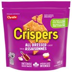 Crispers, Toutes les aromatisées, les collations salées, est-ce une puce ou un cracker