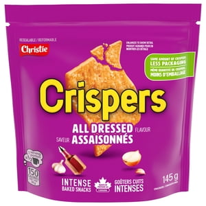 Crispers, All Dressed Flavour, Salty Snacks, Is It a Chip or a Cracker