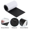thumbnail image 3 of Unique Bargains Non Slip Furniture Pads, 2 Pack 40 x 4 Inch Silicone Cuttable Adhesive Floor Protector, Black, 3 of 6