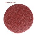 thumbnail image 1 of 10 Pcs Feuilles de Sable Disques Rondes 5 Pouces/125mm 40-2000Granules Polissage Papier de Sable, 1 of 9