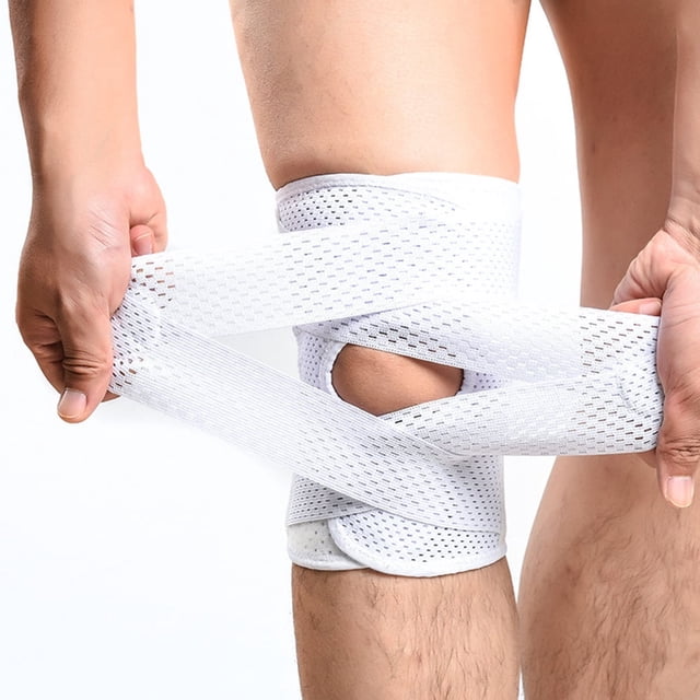 MesaSe Genouillères avec Bande à Ressort Intégrée Soutien Manchons de Compression pour Genou m B