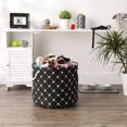 thumbnail image 3 of Design Imports CAMZ14216 Bac Rond en Polyester Treillis Patte pour Animaux, Noir, 3 of 4