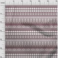 thumbnail image 2 of oneOone Georgette Viscose Maroon Fabric Aztec Tribal Sewing Craft Projects Fabric Prints By Yard 42 Inch Wide, 2 of 4
