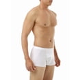 thumbnail image 2 of Underworks Microfiber Compression Boxers White Small 6-PACK, 2 of 5