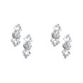 thumbnail image 2 of mmirethe 2 Pcs Pinces à Chaussures de Mariage Bijoux Robe de Fête pour Mariée Accessoires Chapeau Type B 2Ensemble, 2 of 6