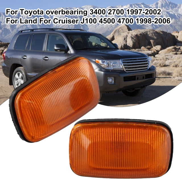 Car Front Bumper Side Marker Turn Signal Lamp For Toyota for Cruiser LC100 98-07