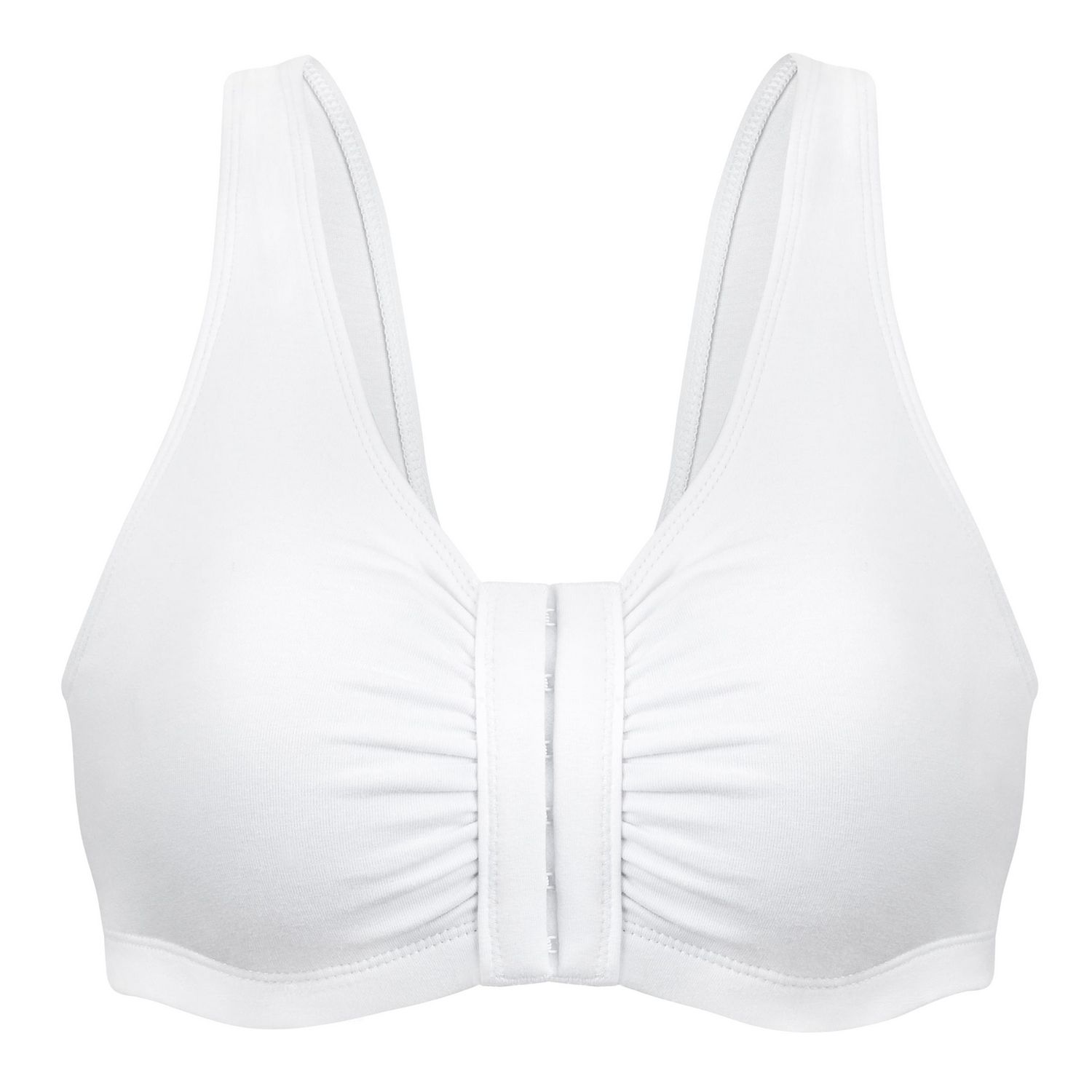Bestform 9706014 Soutien-gorge de sport en coton mélangé à fermeture frontale