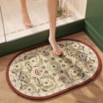 thumbnail image 1 of Yhmxh Kitchen Gadgets Bath Mat Rug For Bathroom Diatomaceous Earth Bathroom Rug Mat Rubber Non-Slip Super Absorbent Quick Dry Bathroom Mat Washable Bathroom Floor Mat Kitchen Aid Attachments, 1 of 8