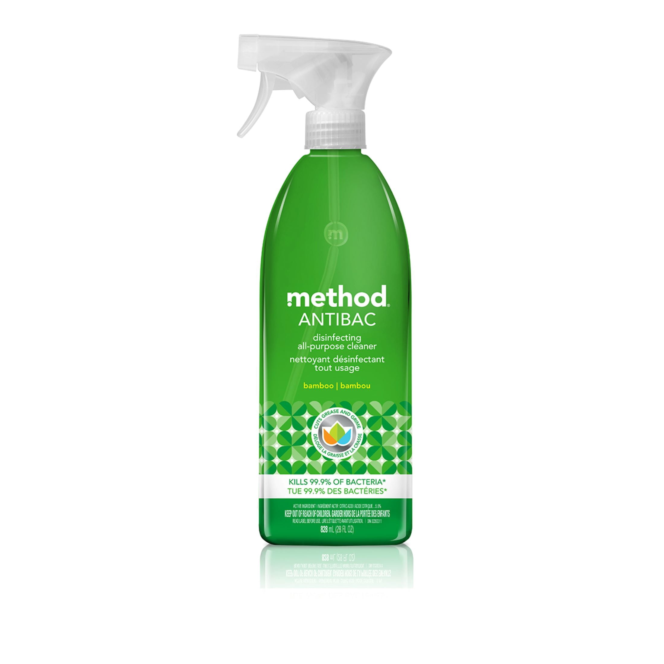 Method Nettoyant Tout Usage Antibactérien en Bambou 828 ml