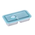 thumbnail image 4 of Stainless Steel Double Compartment Snack Containers Grabs And Go Snack Containers Reusable Dishwasher Double Condiment Lids For Snacks Dips, 4 of 9