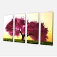 thumbnail image 2 of Cherry Blossom in Beautiful Garden - Landscape Canvas Art Print, 2 of 3