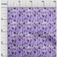thumbnail image 2 of oneOone Georgette Viscose Purple Fabric Travel Sewing Craft Projects Fabric Prints By Yard 42 Inch Wide, 2 of 5