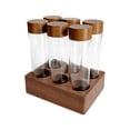 thumbnail image 3 of yuksok Coffee Bean Test Tubes Transparent Empty Dosing Coffee Bean Storage Tubes Coffee 17g, 3 of 9